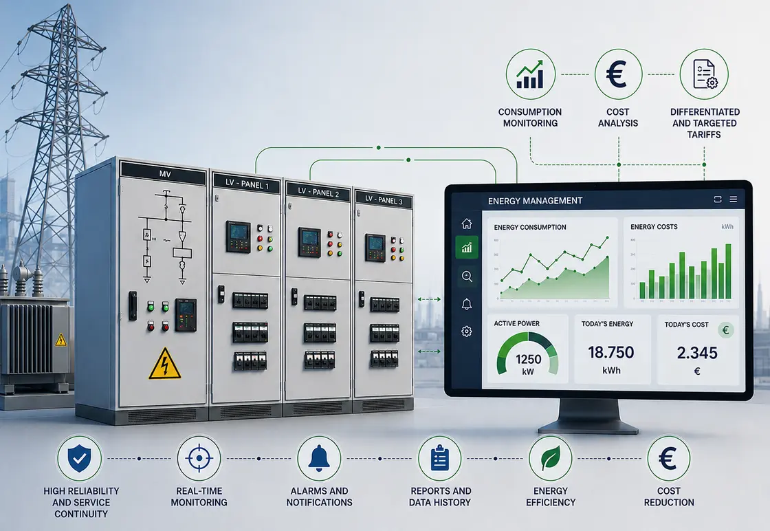 Supervision of Low and Medium Voltage Networks