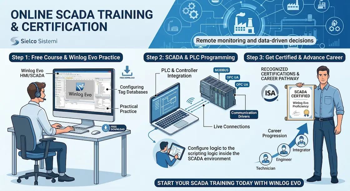 Online SCADA training courses and certifications