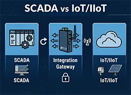 SCADA vs IoT/IIoT: strengths, differences and integration for Industry 4.0