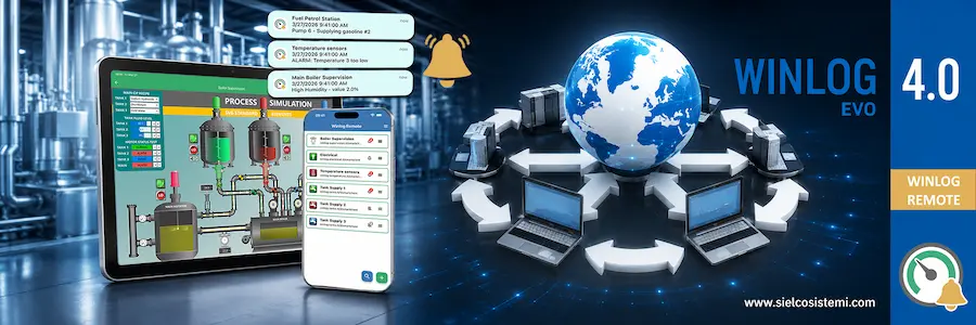 Devices connecting to a SCADA system using Winlog Remote